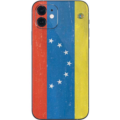 Venezuela Flag Distressed iPhone 12 Skin