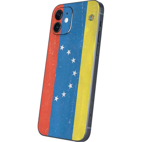 Venezuela Flag Distressed iPhone 12 Skin