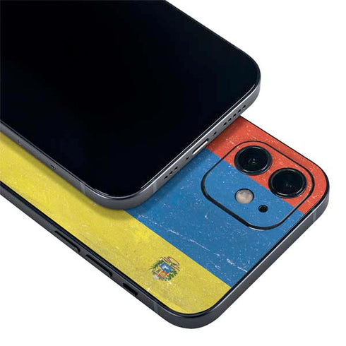 Venezuela Flag Distressed iPhone 12 Skin