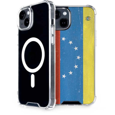 Venezuela Flag Distressed iPhone 13 MagSafe Case
