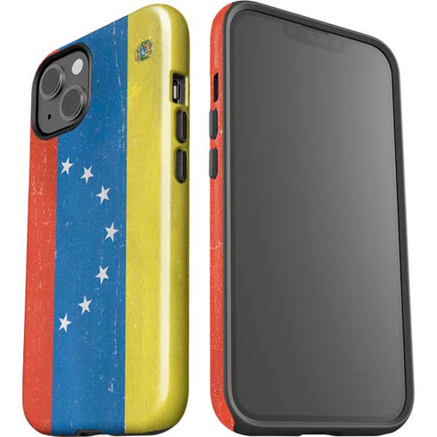 Venezuela Flag Distressed iPhone 15 Impact Case