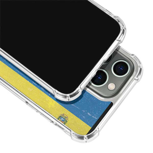 Venezuela Flag Distressed iPhone 15 Pro Max Clear Case