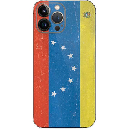 Venezuela Flag Distressed iPhone 14 Pro Max Skin