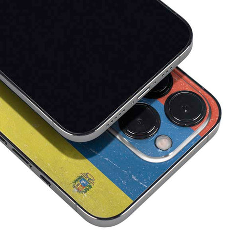 Venezuela Flag Distressed iPhone 14 Pro Max Skin