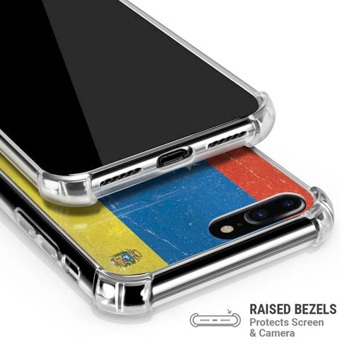 Venezuela Flag Distressed iPhone 7/8 Plus Clear Case