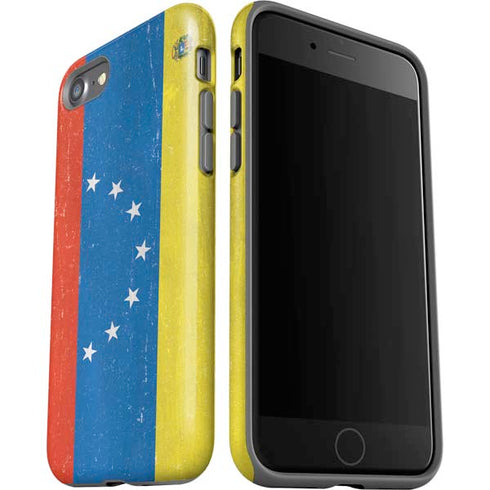 Venezuela Flag Distressed iPhone SE (2nd & 3rd Gen) Pro Case