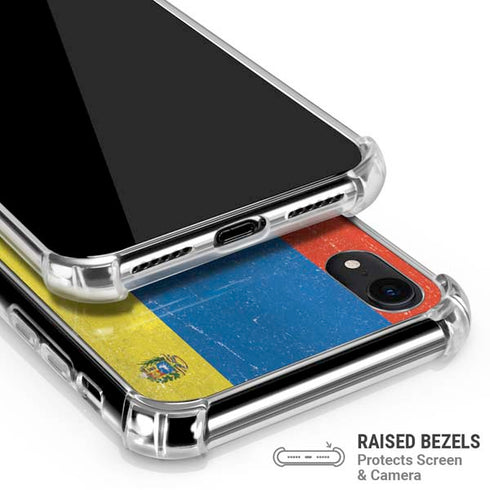 Venezuela Flag Distressed iPhone XR Clear Case