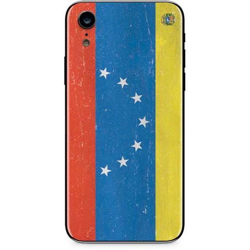 Venezuela Flag Distressed iPhone XR Skin