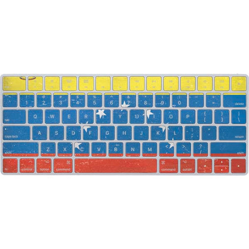 Venezuela Flag Distressed Magic Keyboard Skin