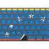 Venezuela Flag Distressed Magic Keyboard with Numeric Keypad Skin
