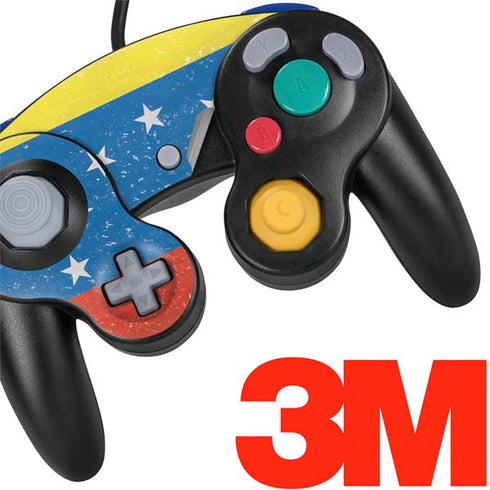 Venezuela Flag Distressed Nintendo GameCube Controller Skin