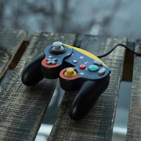Venezuela Flag Distressed Nintendo GameCube Controller Skin