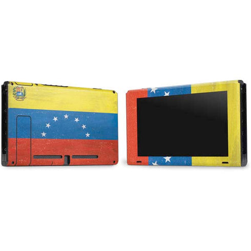 Venezuela Flag Distressed Nintendo Switch Bundle Skin