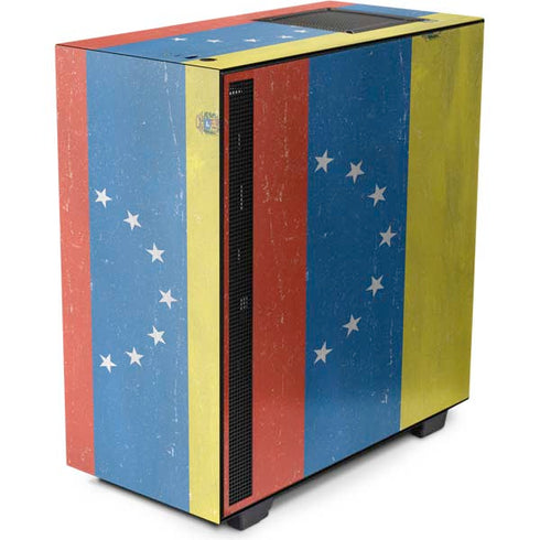 Venezuela Flag Distressed NZXT H510 Compact ATX Mid-Tower Case Skin