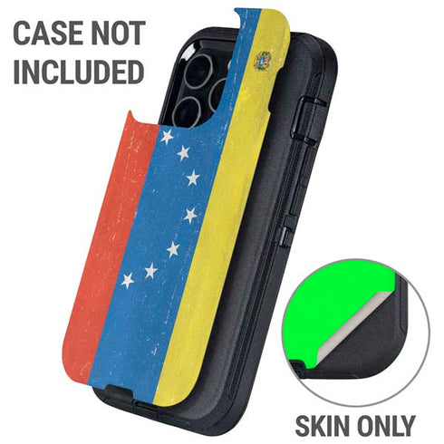 Venezuela Flag Distressed Otterbox Defender iPhone Skin