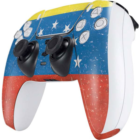 Venezuela Flag Distressed PS5 Controller Skin