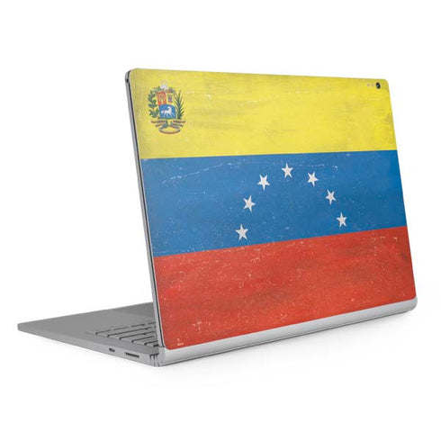 Venezuela Flag Distressed Surface Book 2 13.5in Skin