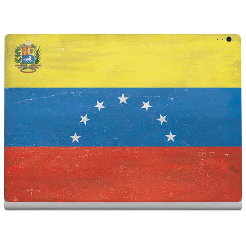Venezuela Flag Distressed Surface Book 2 15in Skin