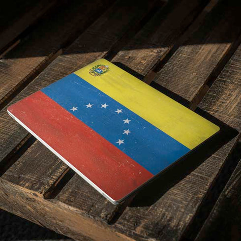 Venezuela Flag Distressed Surface Laptop 3 13.5in Skin