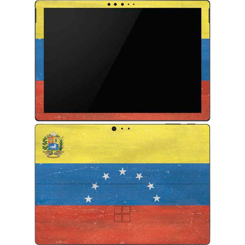 Venezuela Flag Distressed Surface Pro 6 Skin