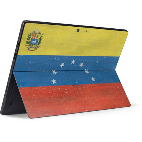 Venezuela Flag Distressed Surface Pro 7 Skin