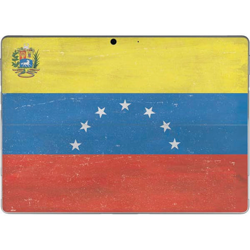 Venezuela Flag Distressed Surface Pro 8 Skin