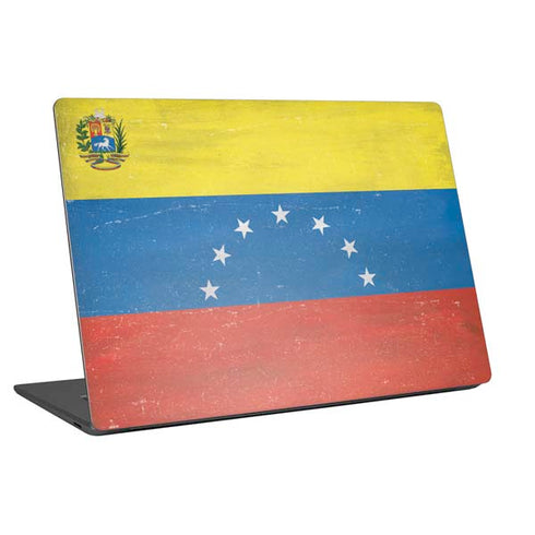 Venezuela Flag Distressed Universal Laptop 12in (9.8 x 6.8in) Skin