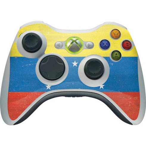 Venezuela Flag Distressed Xbox 360 Wireless Controller Skin