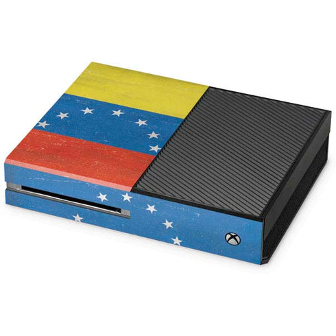 Venezuela Flag Distressed Xbox One Console Skin
