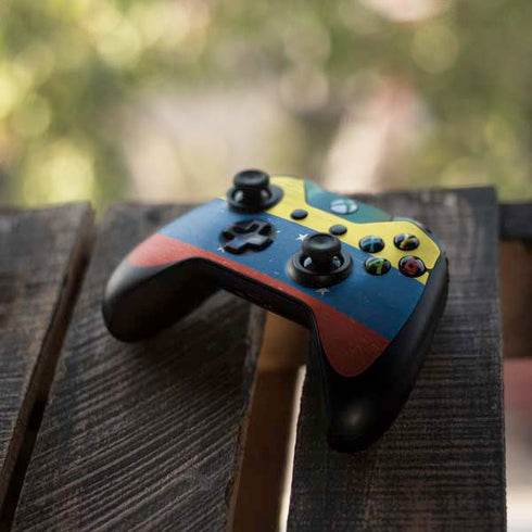 Venezuela Flag Distressed Xbox One Controller Skin