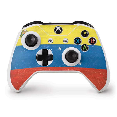 Venezuela Flag Distressed Xbox One S Controller Skin