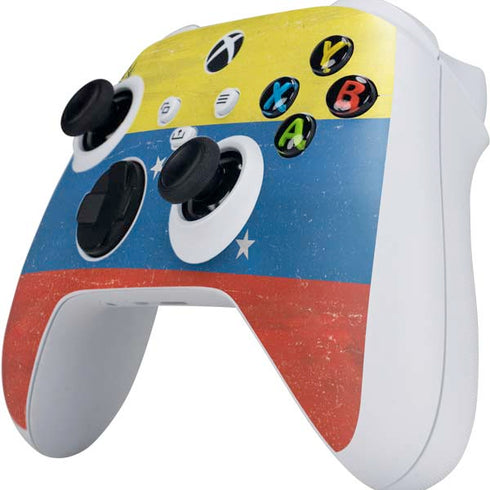Venezuela Flag Distressed Xbox Series S Controller Skin