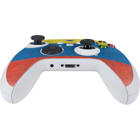 Venezuela Flag Distressed Xbox Series S Controller Skin