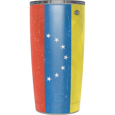 Venezuela Flag Distressed Yeti 20oz Tumbler Skin