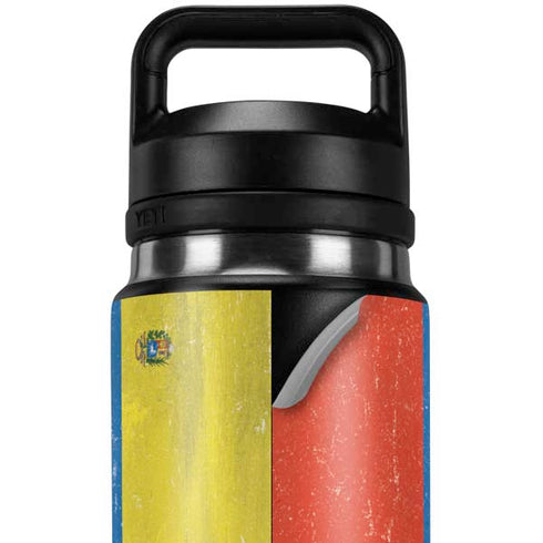 Venezuela Flag Distressed YETI Rambler 26oz Bottle Skin