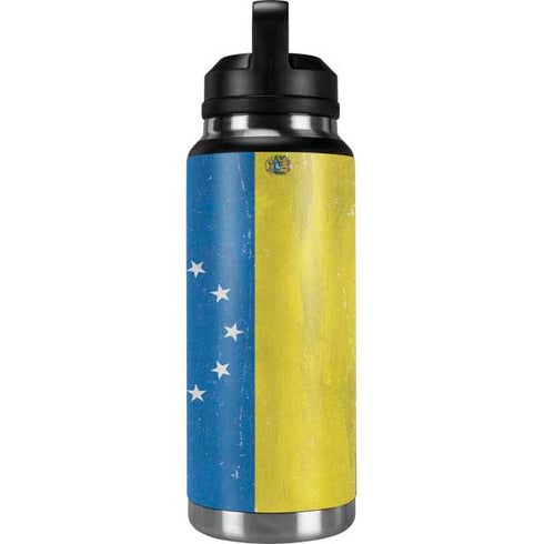 Venezuela Flag Distressed YETI Rambler 36oz Bottle Skin