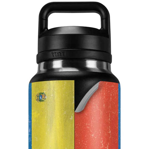 Venezuela Flag Distressed YETI Rambler 36oz Bottle Skin
