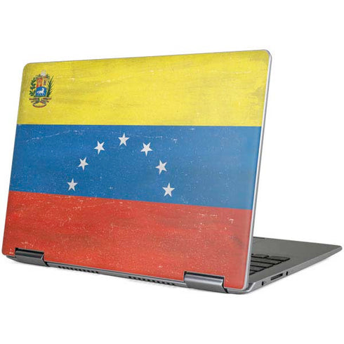 Venezuela Flag Distressed Yoga 710 14in Skin
