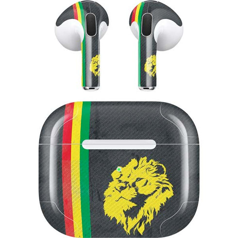 Vertical Banner - Lion of Judah Apple AirPods (3rd Gen 2021) Skin