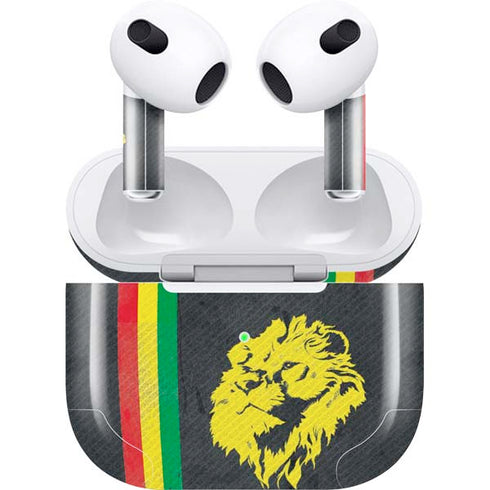 Vertical Banner - Lion of Judah Apple AirPods (3rd Gen 2021) Skin