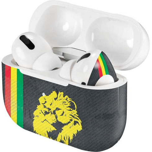 Vertical Banner - Lion of Judah Apple AirPods Pro Skin