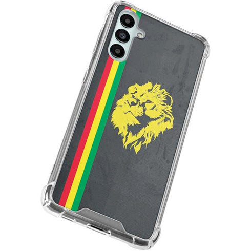 Vertical Banner - Lion of Judah Galaxy A15 5G Clear Case