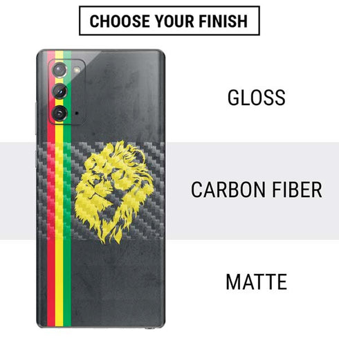 Vertical Banner - Lion of Judah Galaxy Note20 5G Skin
