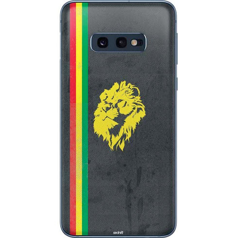 Vertical Banner - Lion of Judah Galaxy S10e Skin