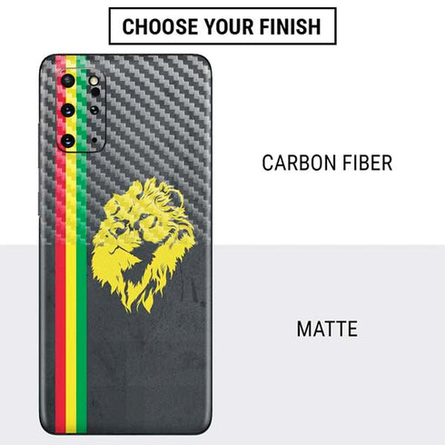 Vertical Banner - Lion of Judah Galaxy S20 Plus Skin