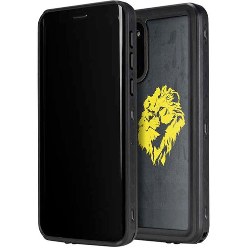 Vertical Banner - Lion of Judah Galaxy S20 Plus Waterproof Case