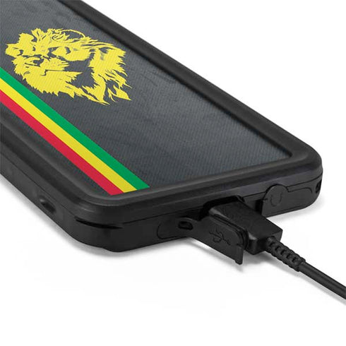 Vertical Banner - Lion of Judah Galaxy S20 Plus Waterproof Case