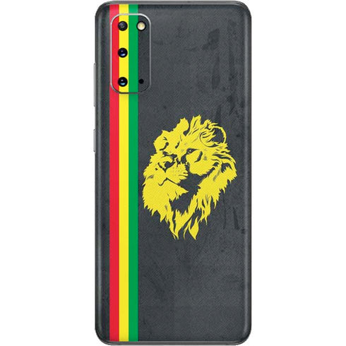 Vertical Banner - Lion of Judah Galaxy S20 Skin
