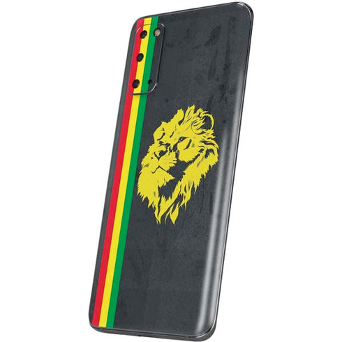 Vertical Banner - Lion of Judah Galaxy S20 Skin