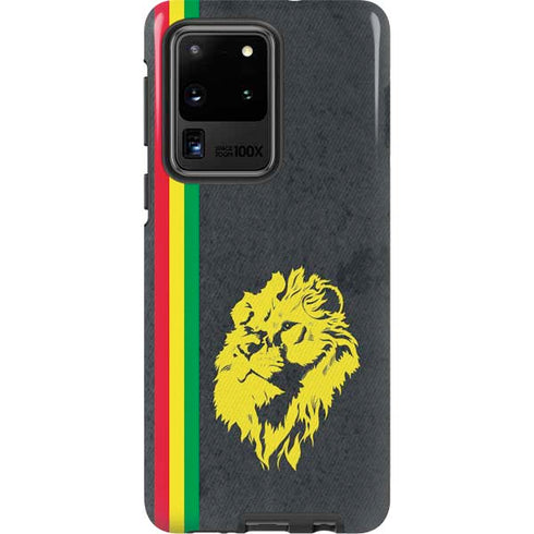 Vertical Banner - Lion of Judah Galaxy S20 Ultra 5G Pro Case